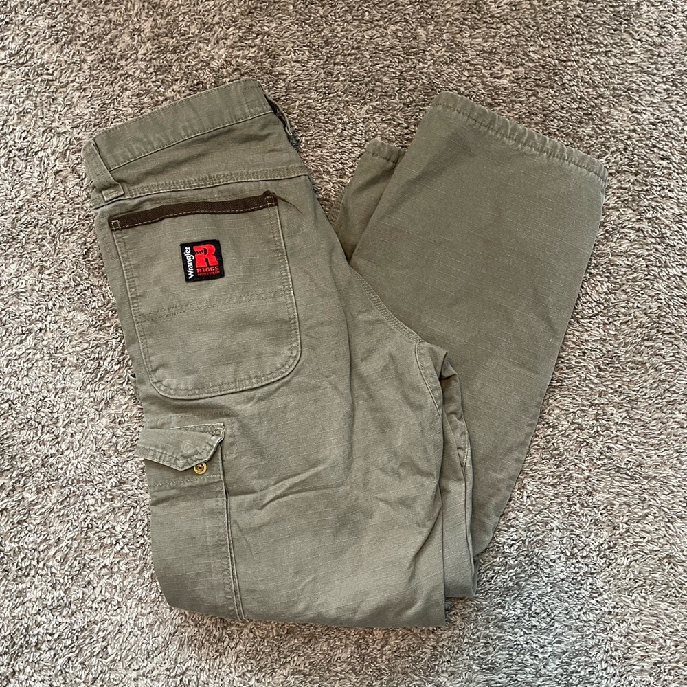 Wrangler Riggs Workwear Flannel Lined Pants